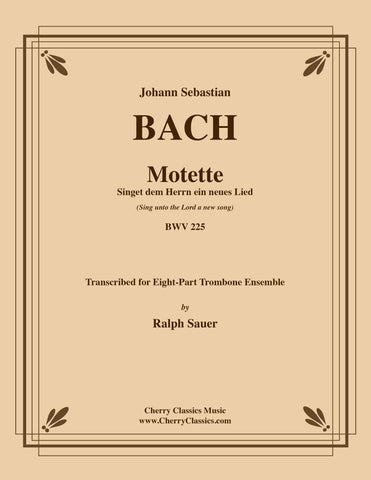 Bach - Motet Fürchte dich nicht (Do not fear) BWV 228 for 8-part Trombone Ensemble