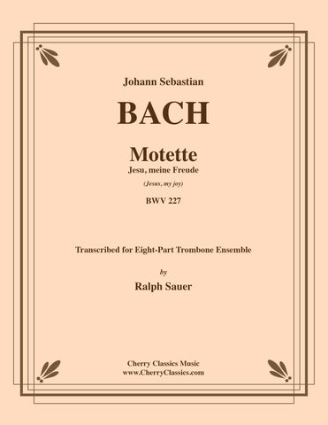 Bach - Motet Der Geist hilft unser Schwachheit auf (The Spirit gives aid to our weakness) BWV 226 for 8-part Trombone Ensemble