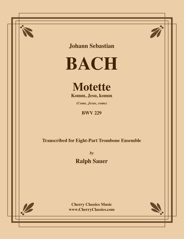 Bach - Eight Little Fugues for Four Trombones BWV 553-560