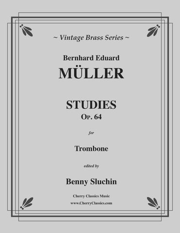 Mueller - School for Trombone, volumes 1, 2 & 3 complete