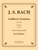 Bach - Goldberg Variations BWV 988 - selections for 12-part Trumpet Ensemble - Cherry Classics Music