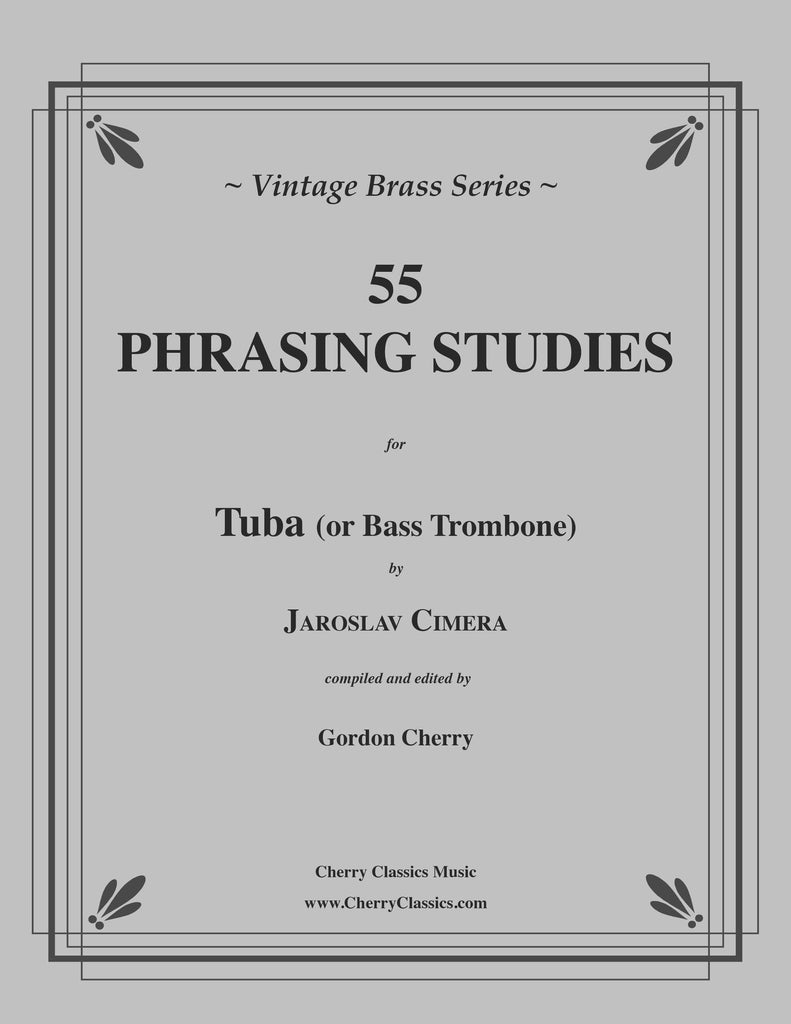 Cimera - 55 Phrasing Studies for Tuba or Bass Trombone - Cherry Classics Music