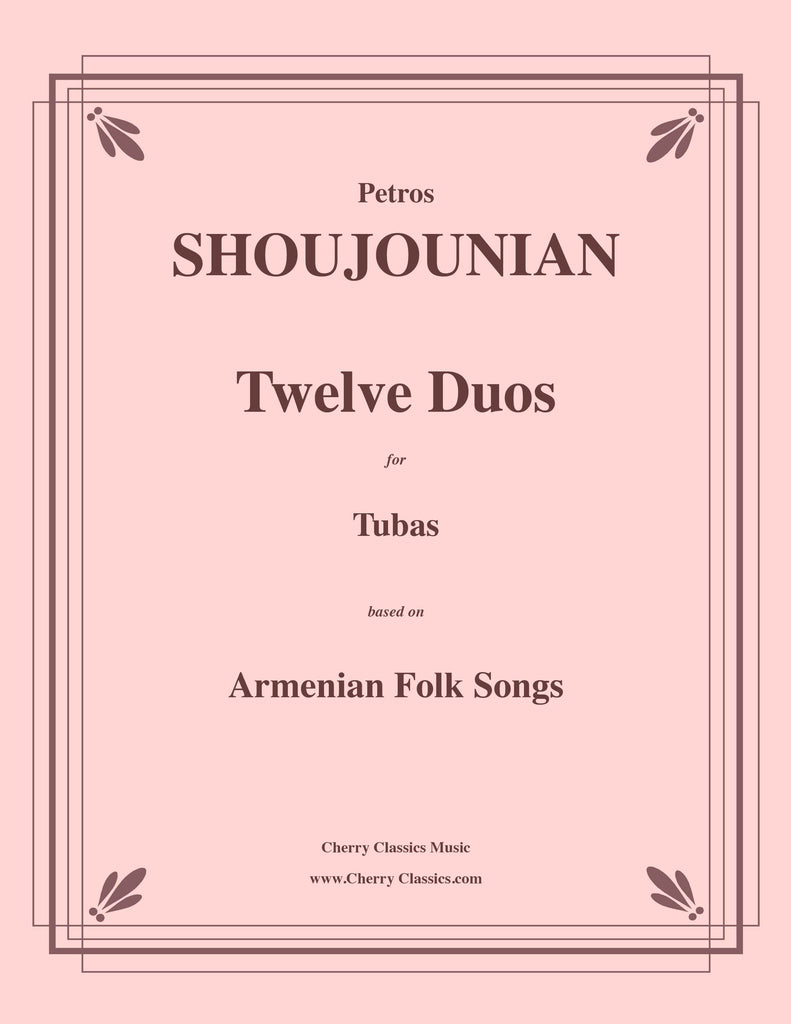Shoujounian - Twelve Duos for Tubas