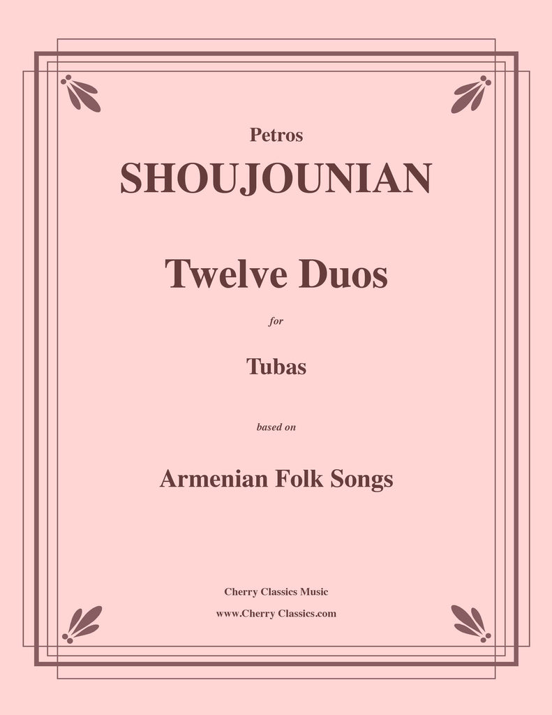 Shoujounian - Twelve Duos for Tubas