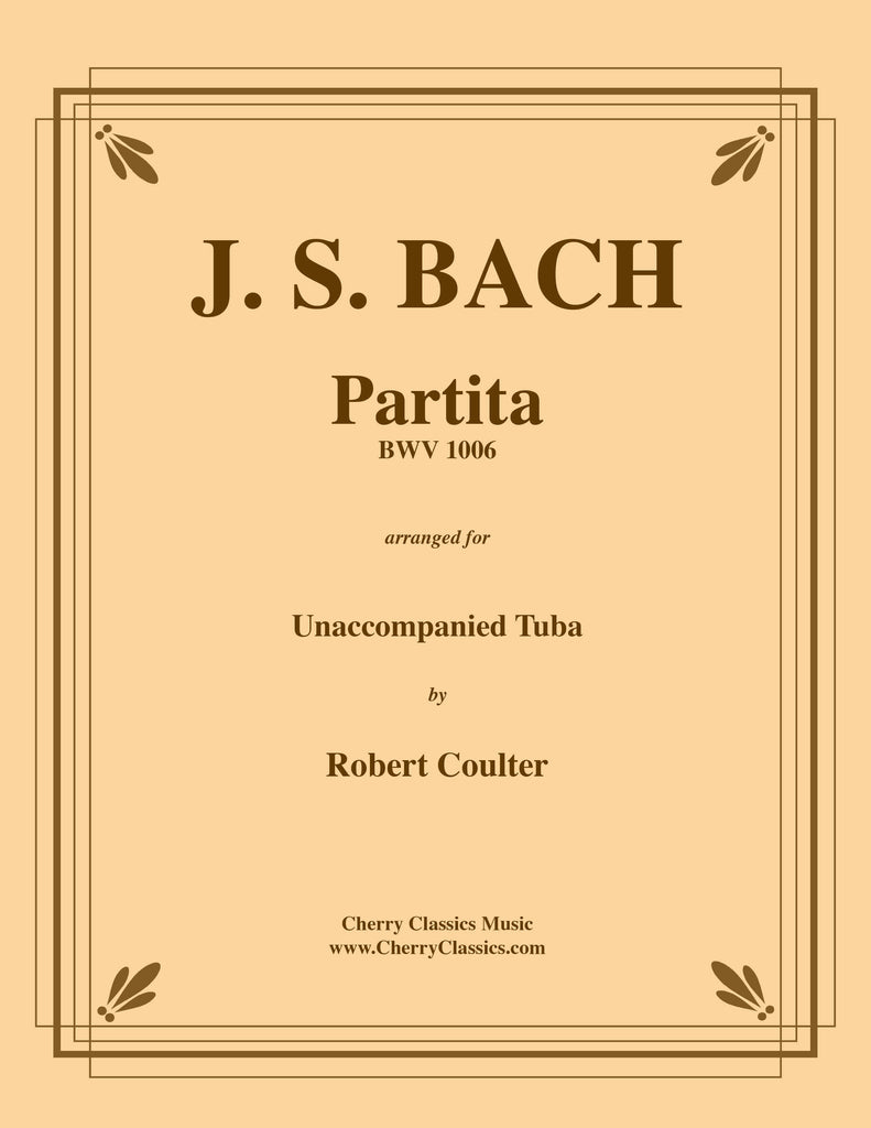 Bach - Partita No. 3 BWV 1006 for Unaccompanied Tuba