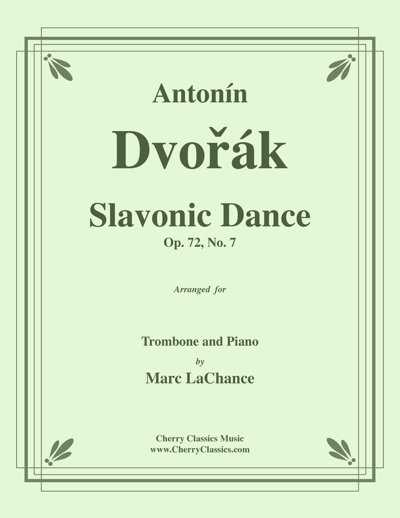 Dvorak - Slavonic Dance, Op. 72, No. 7 for Trombone and Piano