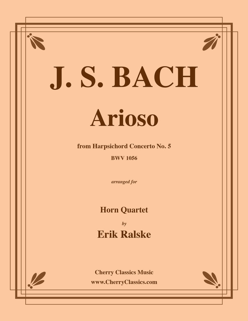 Bach - Arioso for Horn Quartet