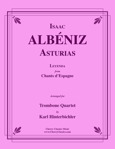 Bach - Arioso from Cantata No. 156 & Clavier Concerto No. 5 for Four Part Trombone Ensemble
