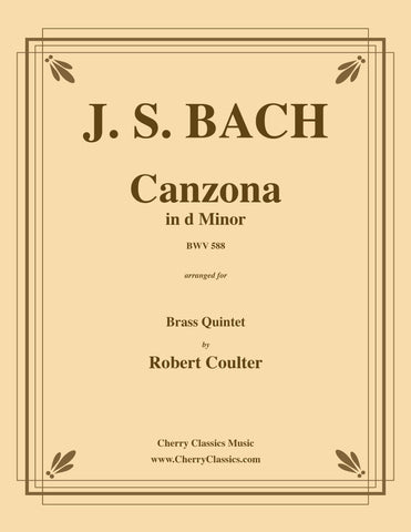 Bach - Cantata 118 For Brass Quintet