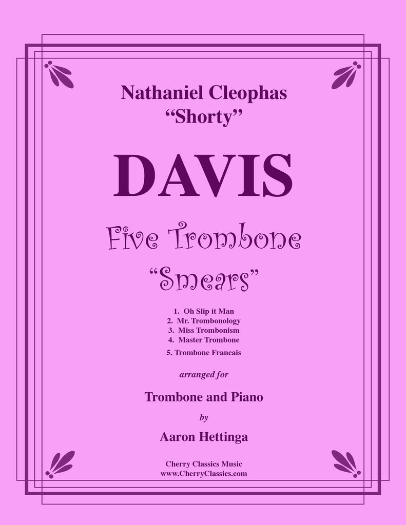 Davis - Five "Smears" for Trombone and Piano