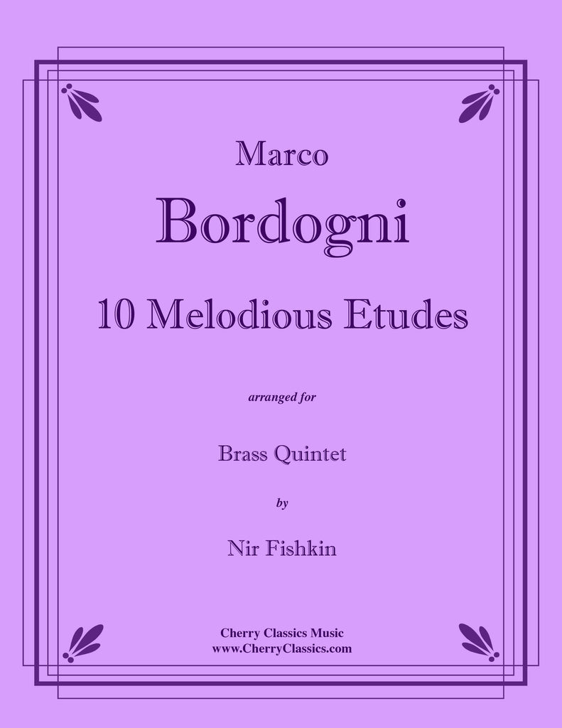 Bordogni - 10 Melodious Etudes for Brass Quintet, Volume 1