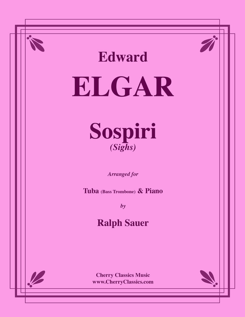 Elgar - Sospiri for Tuba or Bass Trombone and Piano