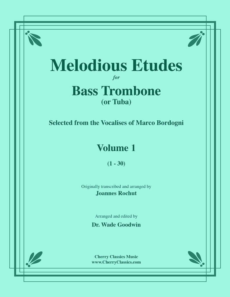 Bordogni - Melodious Etudes for Bass Trombone or Tuba, Volume 1 (1-30)
