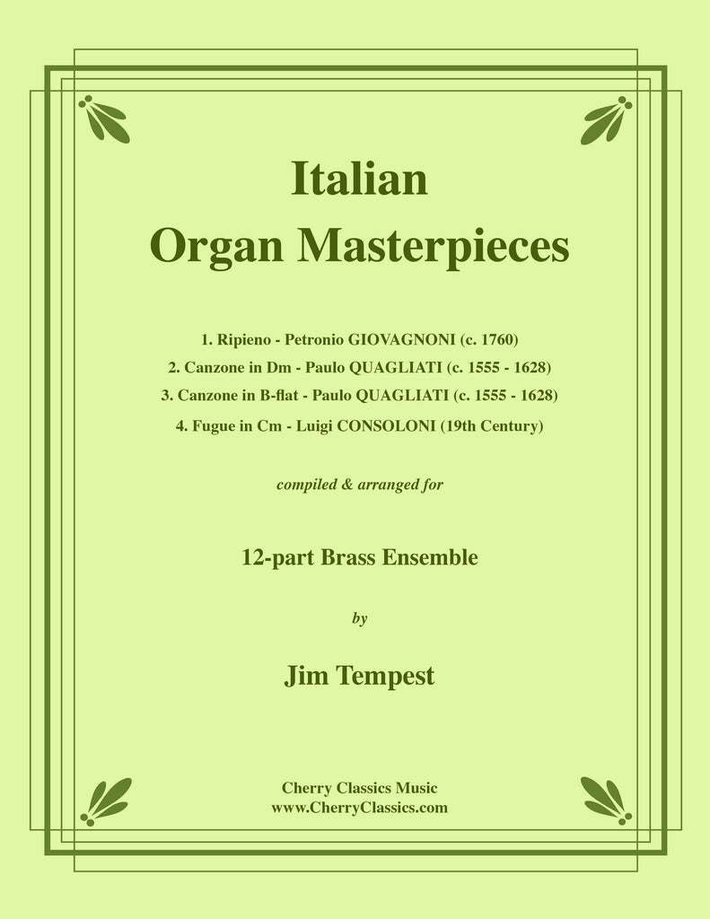 Various - Italian Organ Masterpieces for 12-part Brass Ensemble