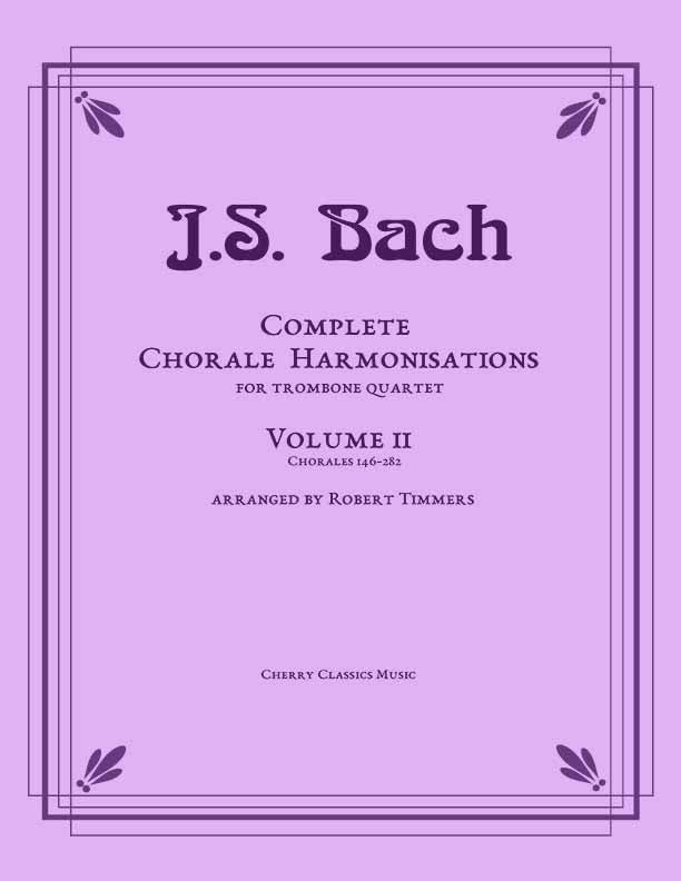 Bach - Chorales for Trombone Quartet - Volume 2 (146-282)