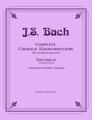 Brahms - Five Secular Songs for Four Trombones