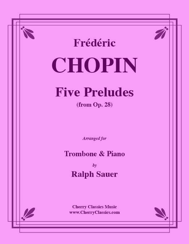 Chopin - Four Preludes for Trombone and Piano