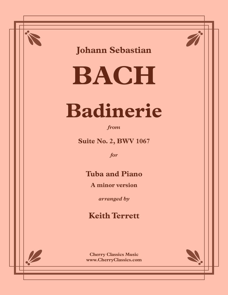 Bach - Badinerie for Tuba and Piano