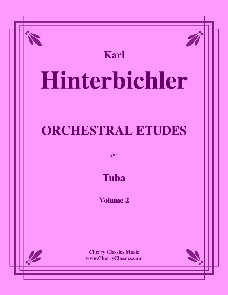 Hinterbichler - Orchestral Etudes for Tuba, Volume 2
