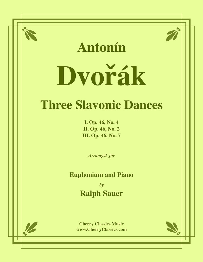 Dvorak - Three Slavonic Dances for Euphonium and Piano