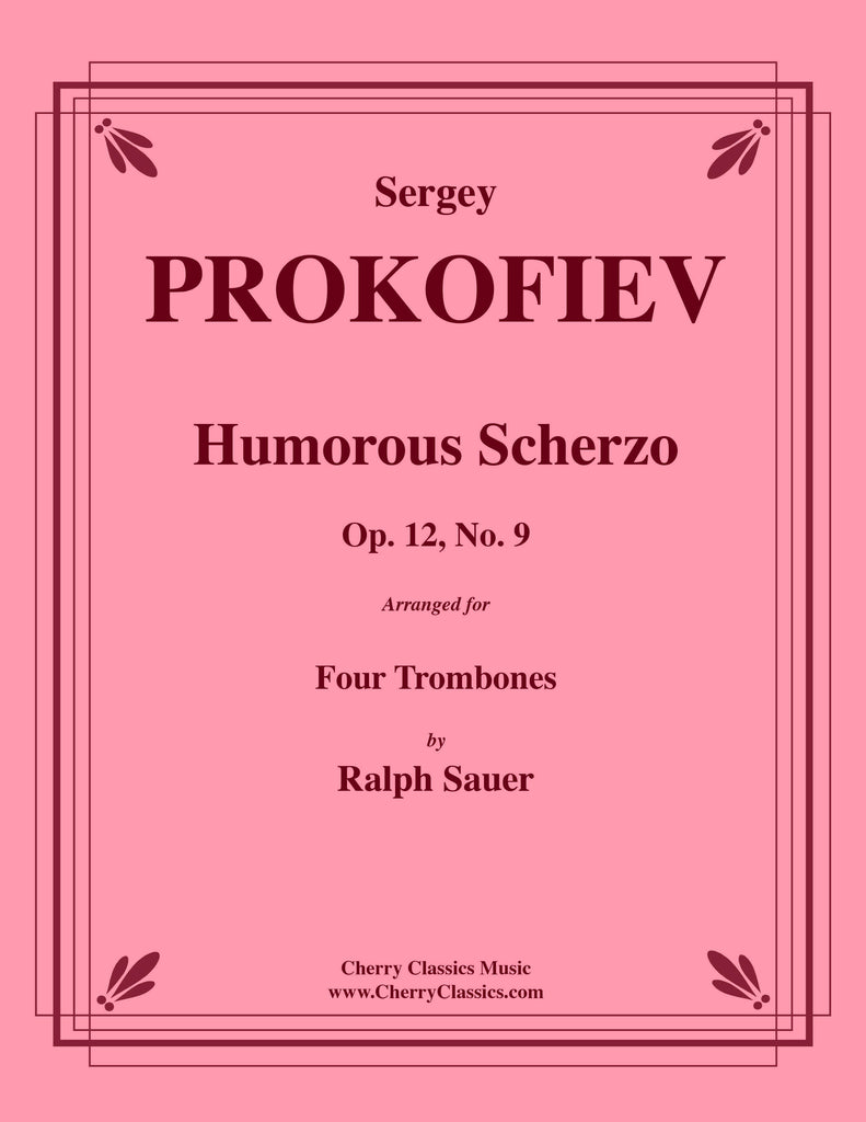 Prokofiev - Humorous Scherzo, Op. 12, No. 9 for Four Trombones