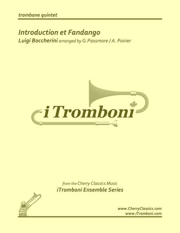 Bordogni - 10 Melodious Etudes for Brass Quintet, Volume 3