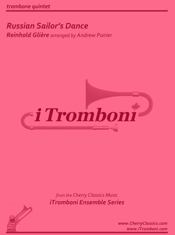 Holst - March from "Second Suite in F" for Trombone Quintet by iTromboni