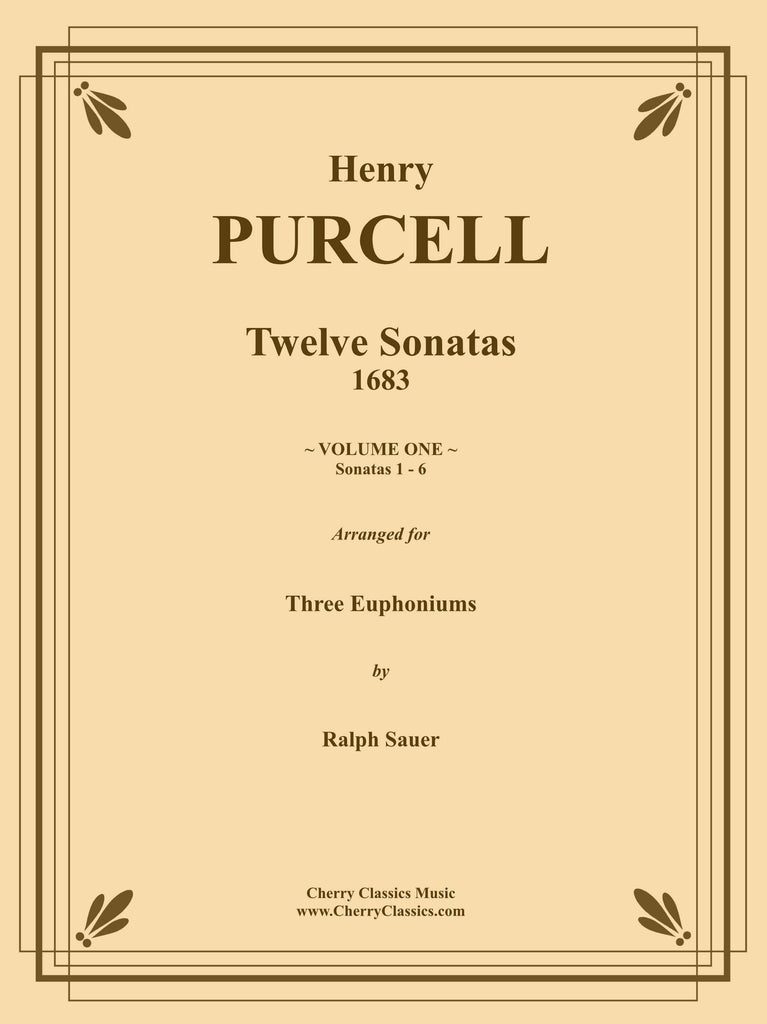 Purcell - Sonatas 1-6 for Three Euphoniums - Volume 1 - Cherry Classics Music