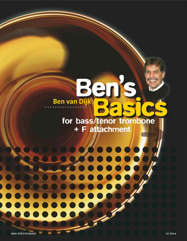 vanDijk - Ben's Basics Method for Tenor Trombone with F attachment /  Bass Trombone