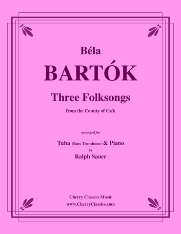 Bartok - Romanian Folk Dances for Trombone & Piano