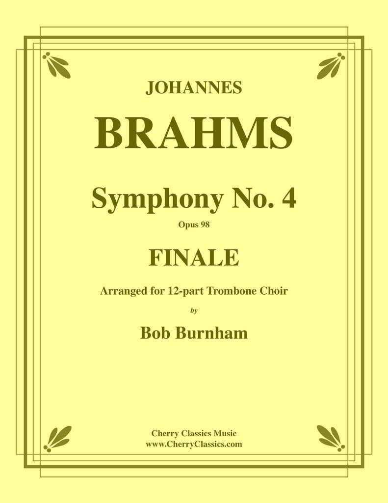Brahms - Symphony No. 4 Finale for 12-part Trombone Choir
