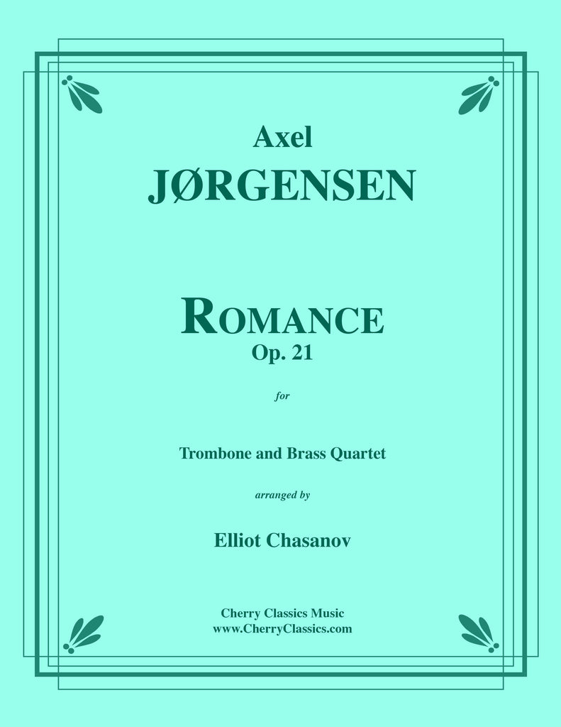 Jorgensen - Romance, Opus 21 for Trombone solo and Brass Quartet