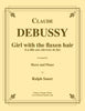 Debussy - Girl with the flaxen hair for Horn and Piano