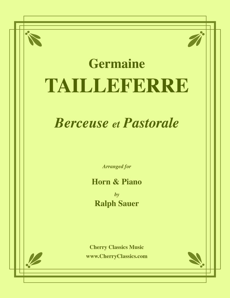 Tailleferre - Berceuse et Pastorale for Horn and Piano