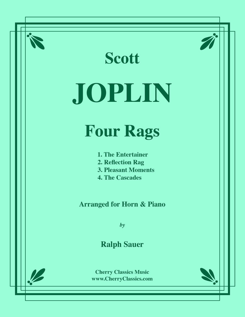 Joplin - Four Rags for Horn and Piano