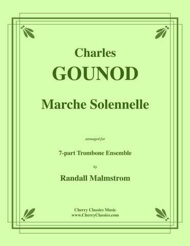 Carrasquillo - Refulgence for Solo Trombone and 8-part Trombone Ensemble