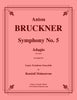 Bruckner - Symphony No. 5 Adagio extracts for 5-part Trombone Ensemble