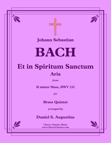 Sauer - Practice With Bach for the Alto Trombone, Volume V