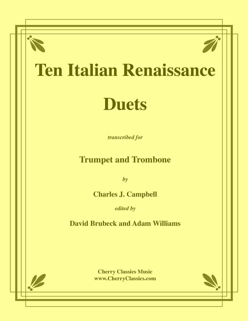 Various - Ten Italian Renaissance Duets for Trumpet and Trombone