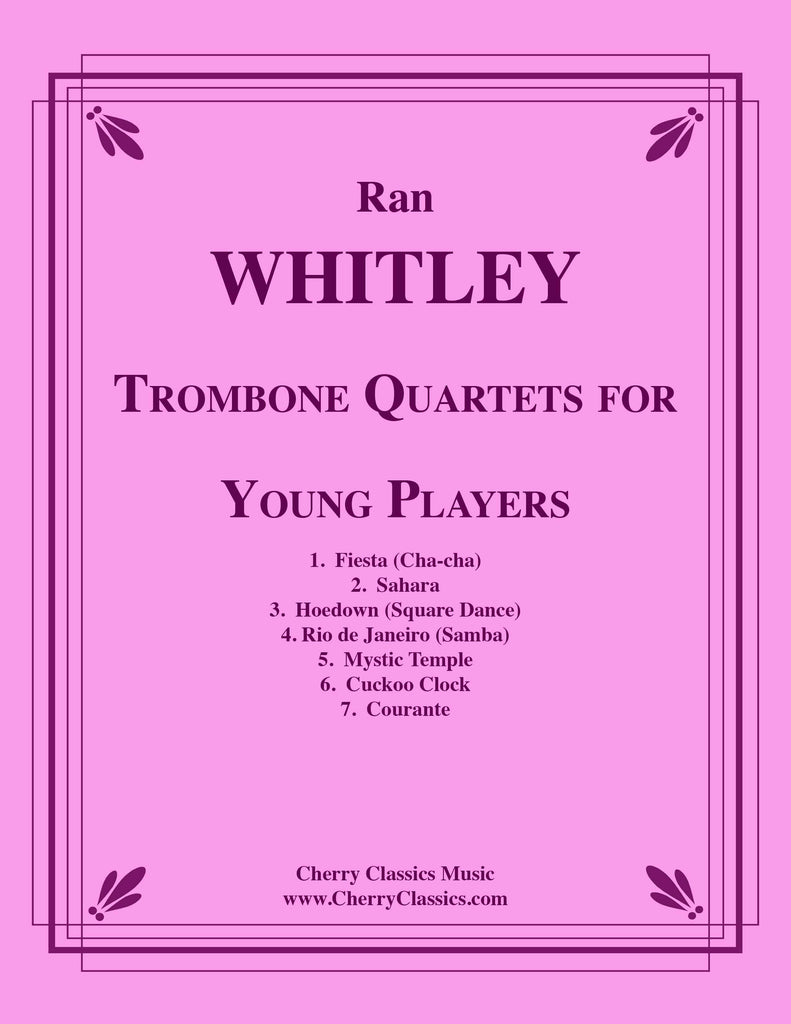 Whitley - Trombone Quartets for Young Players