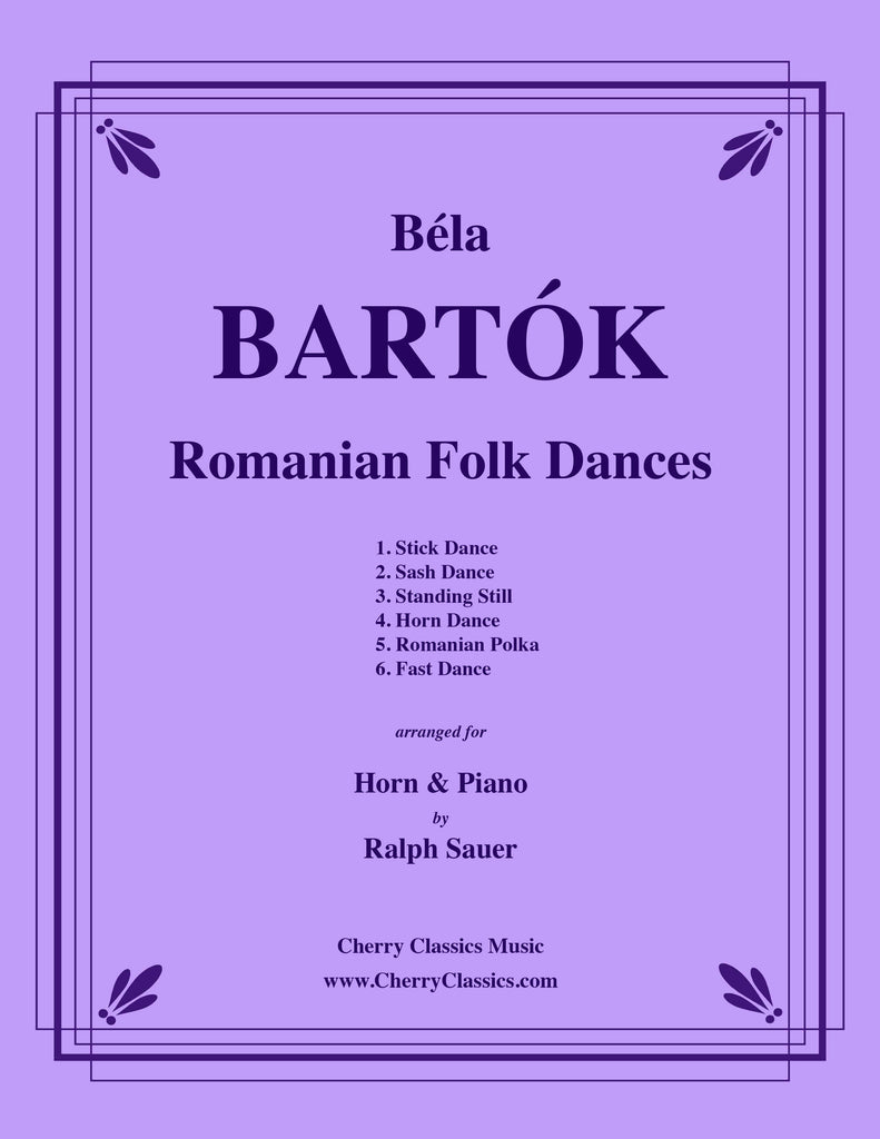 Bartok - Romanian Folk Dances for Horn and Piano