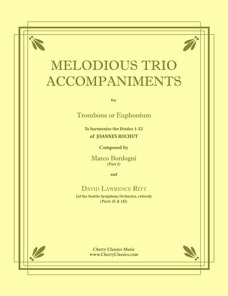 Ritt - Melodious Trio Accompaniments for Trombones or Euphoniums