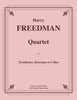 Freedman - Quartet for Trombones, Bassoons or Cellos