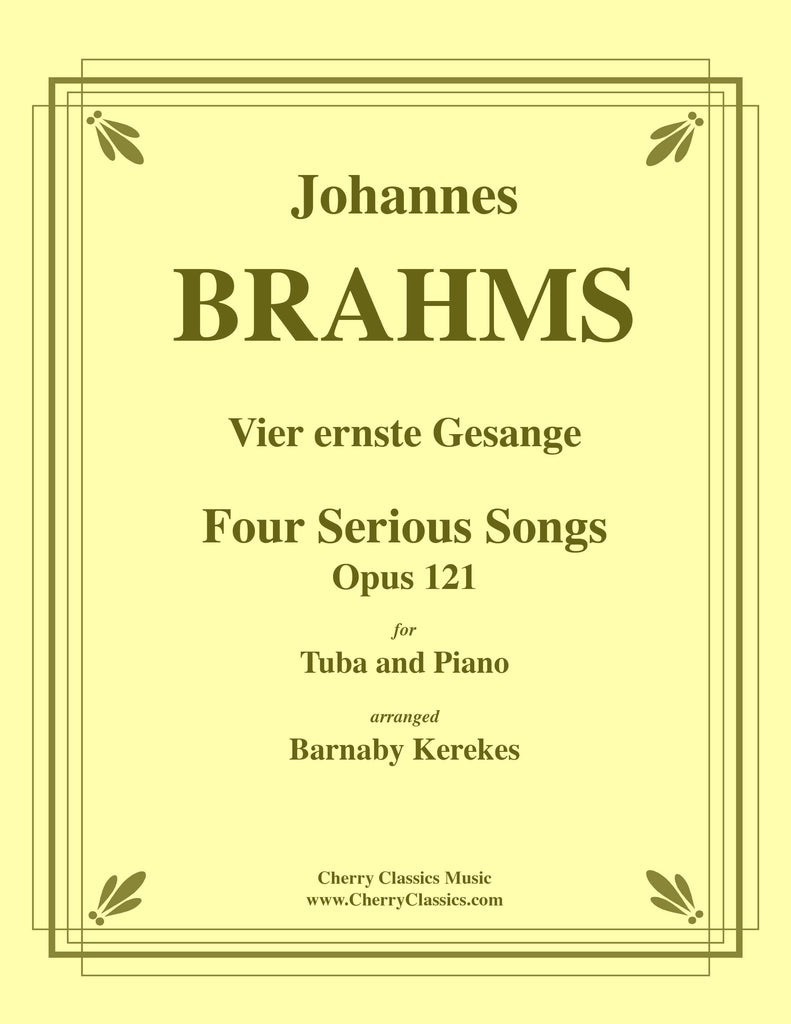 Brahms - Four Serious Songs for Tuba and Piano