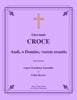 Croce - Audi, o Domine, vocem orantis for 6-part Trombone Ensemble