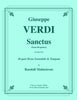 Verdi - Sanctus from 