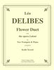 Delibes - Flower Duet from Lakmé for Two Trumpets