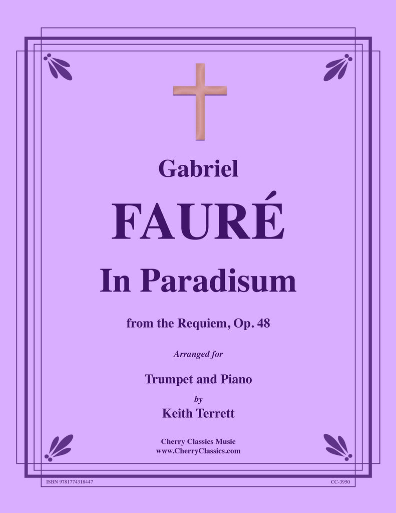 Faure - In Paradisum for Trumpet and Piano