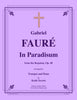 Faure - In Paradisum for Trumpet and Piano