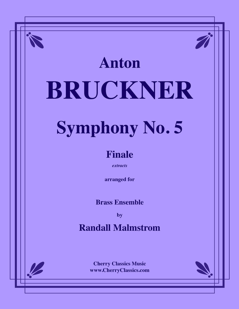 Bruckner - Symphony No. 5 Finale extracts for Brass Ensemble